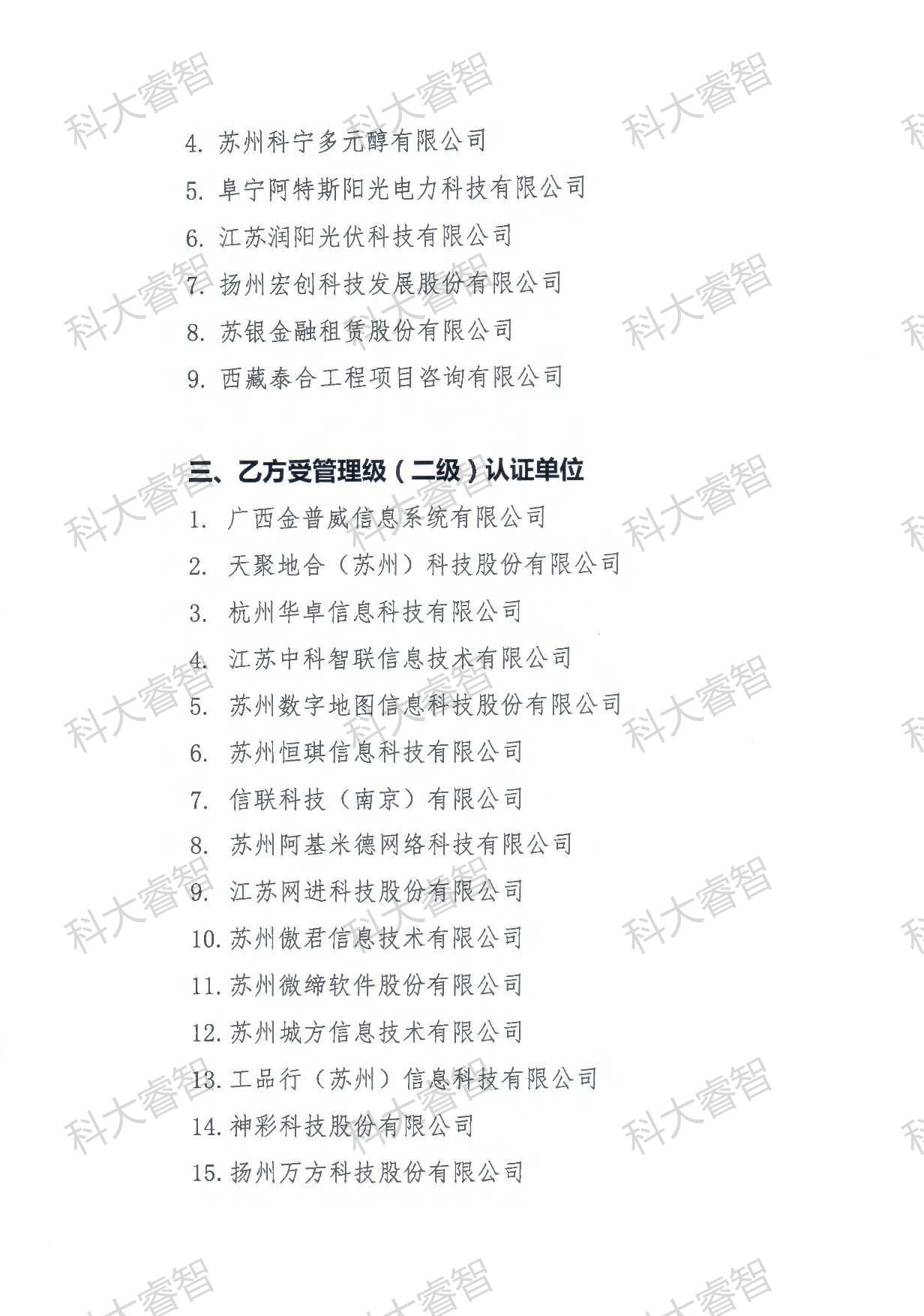 189家！科大睿智多家服務(wù)企業(yè)上榜DCMM貫標等級公示名單-DCMM認證-DCMM咨詢7